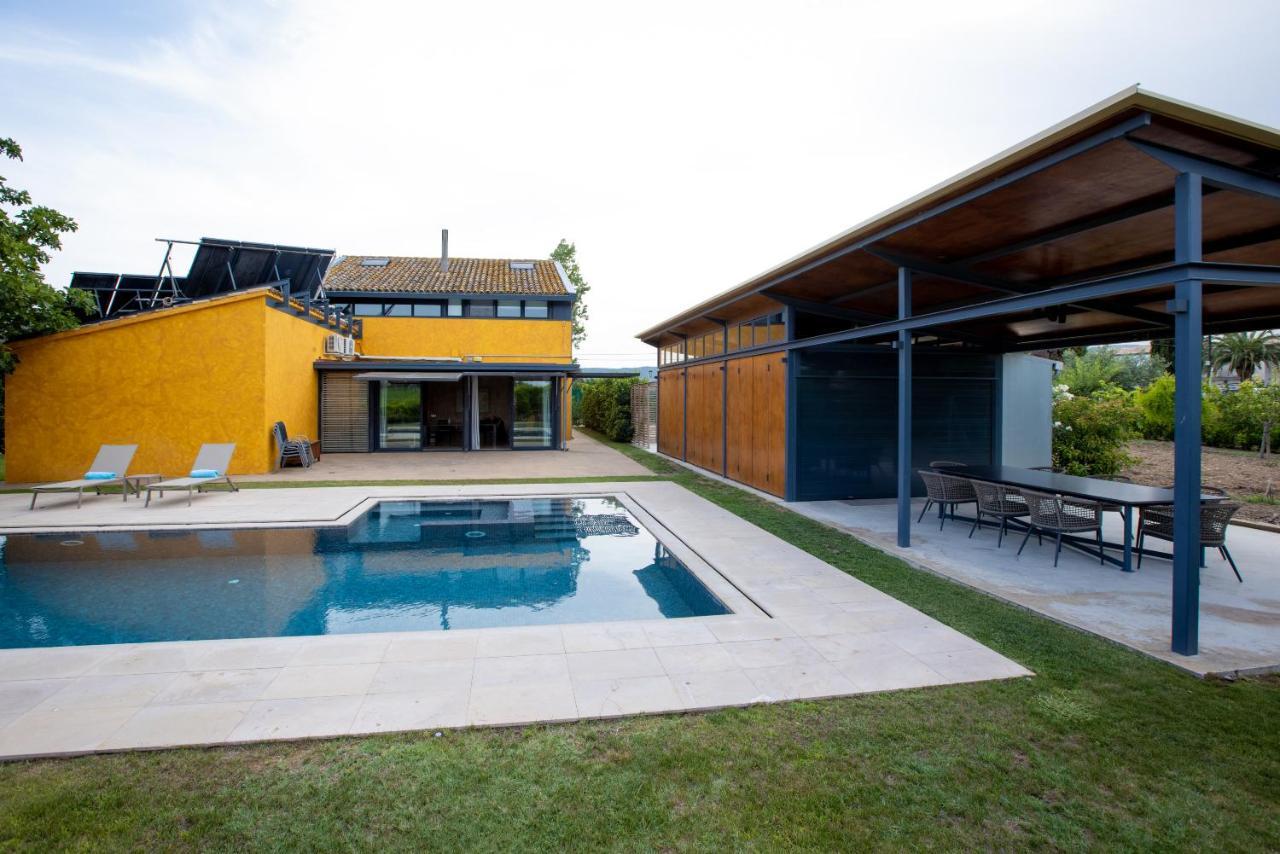 Masia Cal Sisplau, Con Piscina Y Rodeada De Vinedos A 10 Minutos De Vilafranca Del Penedes, Barcelona ,Cataluna San Martín Sarroca Esterno foto