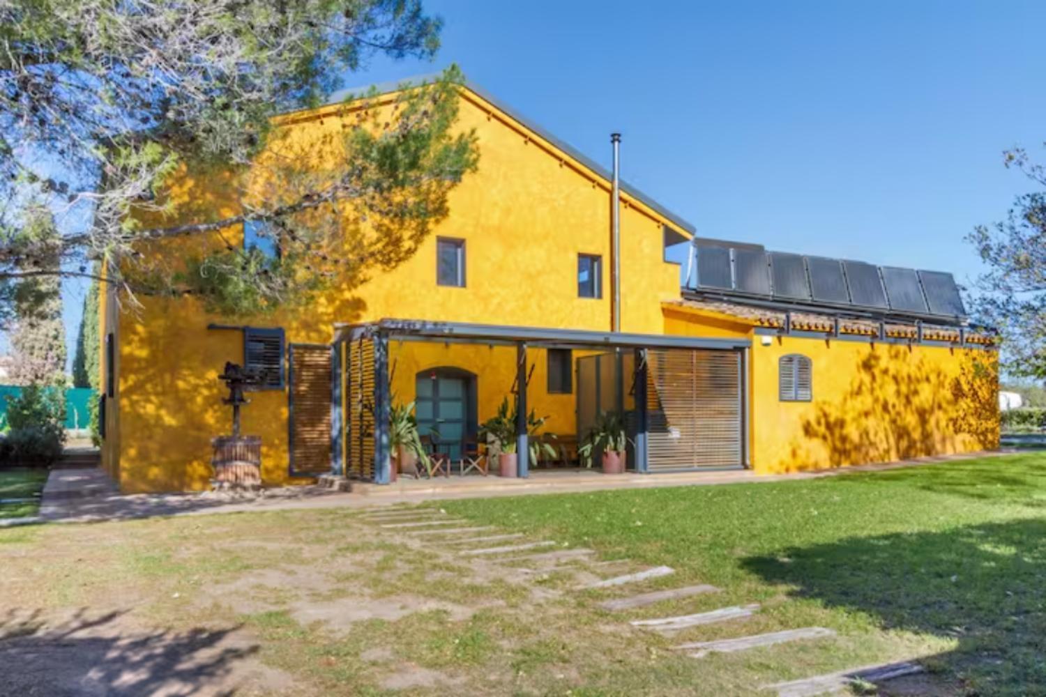 Masia Cal Sisplau, Con Piscina Y Rodeada De Vinedos A 10 Minutos De Vilafranca Del Penedes, Barcelona ,Cataluna San Martín Sarroca Esterno foto